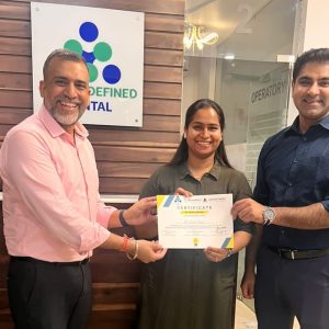 Dr. Praveen Certificate distribute images