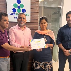 Dr. Praveen Certificate distribute images